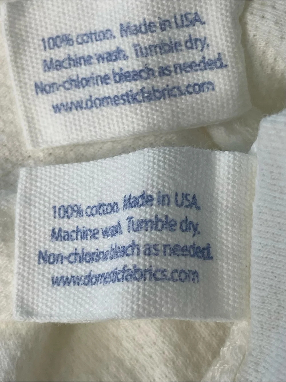 Vtg Domestic Fabrics Made in USA 100% Cotton Thick Waffle Fitted Bassinet Sheets